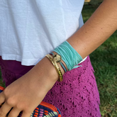 PALM - pulsera dorada